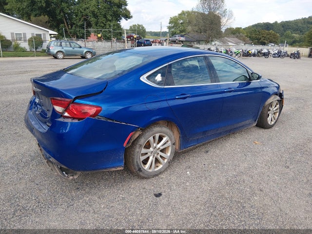 2015 Chrysler 200 Limited მანქანა იყიდება აუქციონზე, vin: 1C3CCCAB5FN662291, აუქციონის ნომერი: 46097844