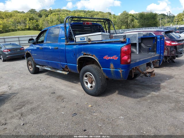Продаж на аукціоні авто 2007 Dodge Ram 1500 Slt, vin: 3D7KS19D17G756415, номер лоту: 46097894