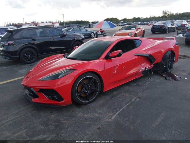 46097913 :رقم المزاد ، 1G1YA2D4XN5119363 vin ، 2022 Chevrolet Corvette Stingray Rwd  1lt مزاد بيع