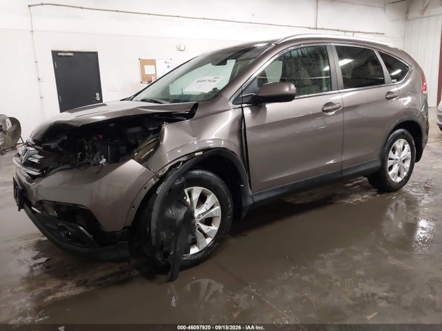 2012 Honda Cr-v Ex-l მანქანა იყიდება აუქციონზე, vin: 5J6RM4H75CL053701, აუქციონის ნომერი: 46097920