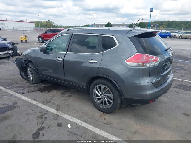Aukcja sprzedaży 2015 Nissan Rogue Sl, vin: 5N1AT2MT4FC809323, numer aukcji: 46097926
