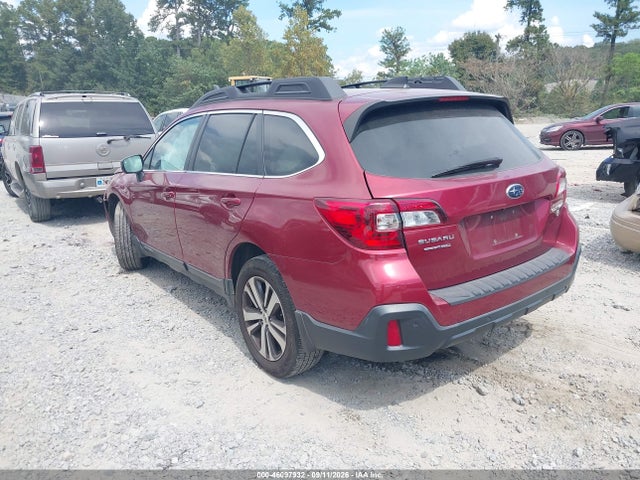 2018 Subaru Outback 2.5i Limited მანქანა იყიდება აუქციონზე, vin: 4S4BSANC1J3356125, აუქციონის ნომერი: 46097932