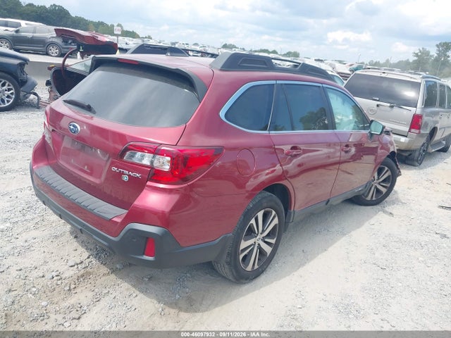 2018 Subaru Outback 2.5i Limited მანქანა იყიდება აუქციონზე, vin: 4S4BSANC1J3356125, აუქციონის ნომერი: 46097932
