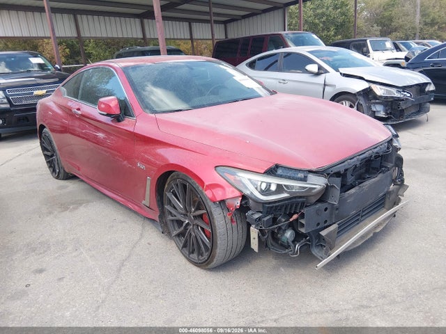 Auction sale of the 2017 Infiniti Q60 3.0t Red Sport 400, vin: JN1FV7EK5HM610773, lot number: 46098056