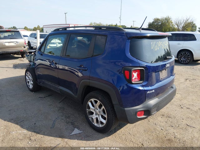 Продажа на аукционе авто 2017 Jeep Renegade Latitude 4x4, vin: ZACCJBBB8HPF02412, номер лота: 46098059