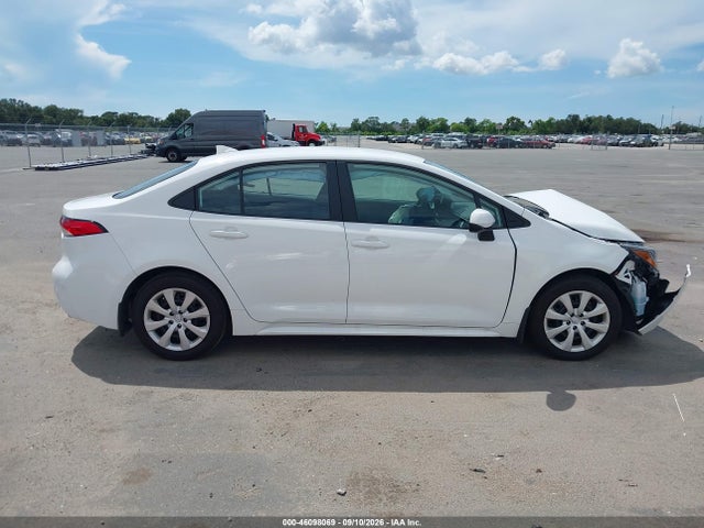 2025 Toyota Corolla Le მანქანა იყიდება აუქციონზე, vin: 5YFB4MDE7SP334738, აუქციონის ნომერი: 46098069