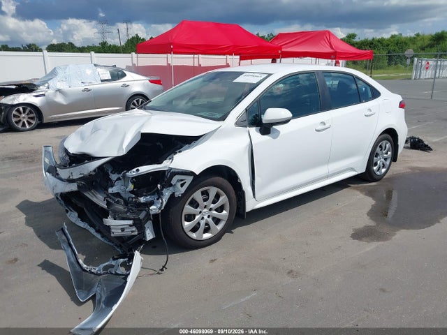 2025 Toyota Corolla Le მანქანა იყიდება აუქციონზე, vin: 5YFB4MDE7SP334738, აუქციონის ნომერი: 46098069