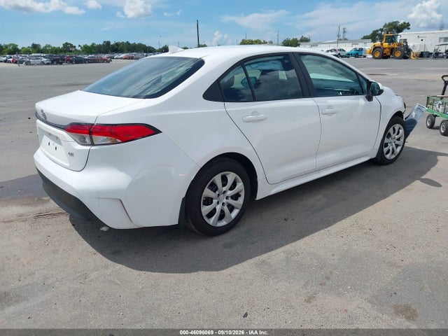 2025 Toyota Corolla Le მანქანა იყიდება აუქციონზე, vin: 5YFB4MDE7SP334738, აუქციონის ნომერი: 46098069