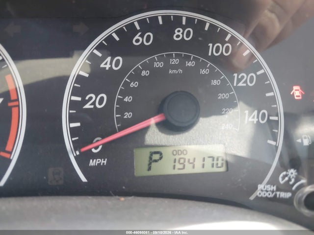 2010 Toyota Corolla Le მანქანა იყიდება აუქციონზე, vin: 2T1BU4EE2AC534424, აუქციონის ნომერი: 46098081