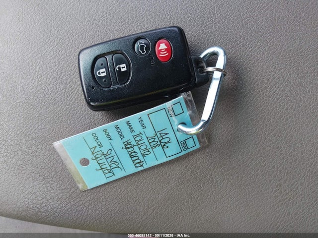 Продажа на аукционе авто 2008 Toyota Highlander Hybrid, vin: JTEEW41A182017176, номер лота: 46098142