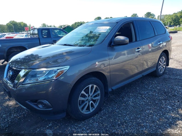 2014 Nissan Pathfinder S მანქანა იყიდება აუქციონზე, vin: 5N1AR2MM6EC681964, აუქციონის ნომერი: 46098184