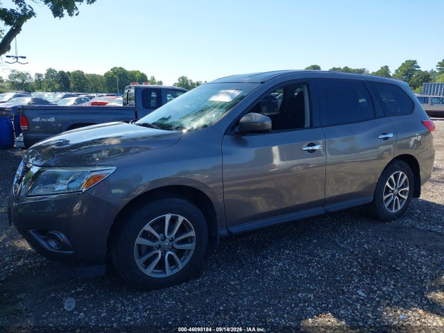 2014 Nissan Pathfinder S მანქანა იყიდება აუქციონზე, vin: 5N1AR2MM6EC681964, აუქციონის ნომერი: 46098184