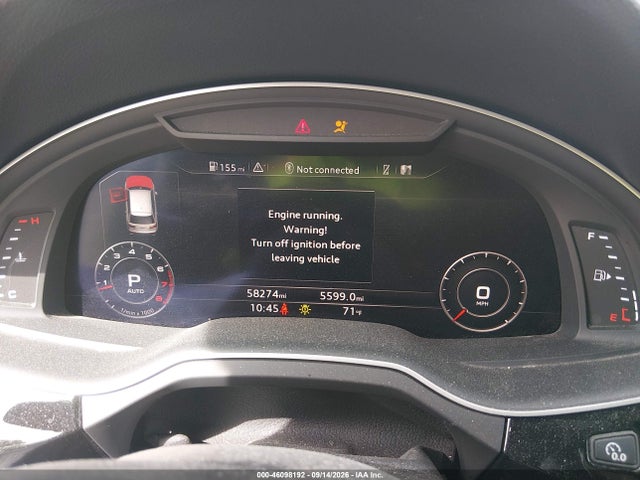 2017 Audi Q7 3.0t Premium მანქანა იყიდება აუქციონზე, vin: WA1LAAF78HD018586, აუქციონის ნომერი: 46098192
