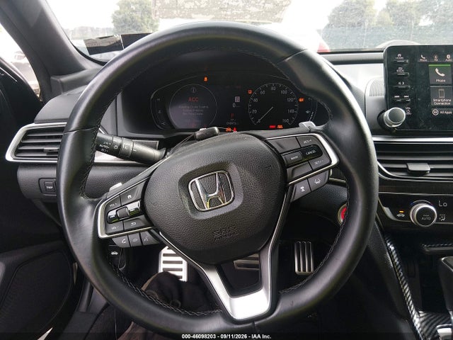 2018 Honda Accord Sport მანქანა იყიდება აუქციონზე, vin: 1HGCV1F34JA174687, აუქციონის ნომერი: 46098203
