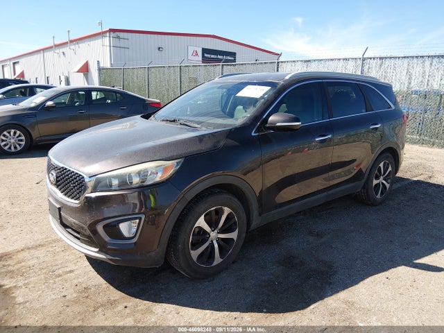 46098248 :رقم المزاد ، 5XYPH4A52GG132853 vin ، 2016 Kia Sorento 3.3l Ex مزاد بيع