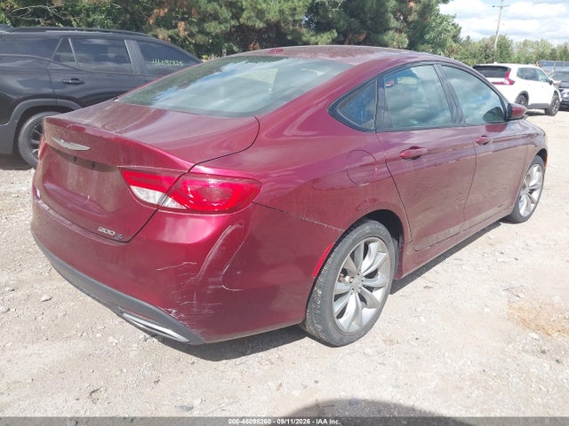 Продаж на аукціоні авто 2015 Chrysler 200 S, vin: 1C3CCCBG3FN518152, номер лоту: 46098260