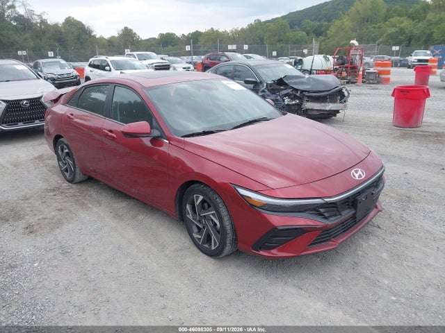 2025 Hyundai Elantra Sel Convenience მანქანა იყიდება აუქციონზე, vin: KMHLS4DGXSU985856, აუქციონის ნომერი: 46098305