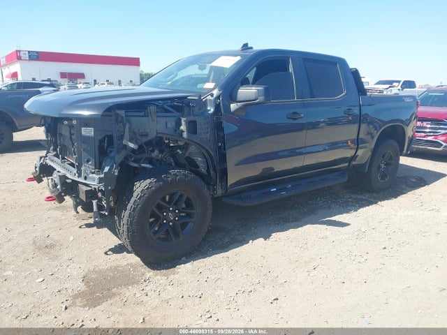 46098315 :رقم المزاد ، 1GCPYFED1MZ303604 vin ، 2021 Chevrolet Silverado 1500 4wd  Short Bed Lt Trail Boss مزاد بيع
