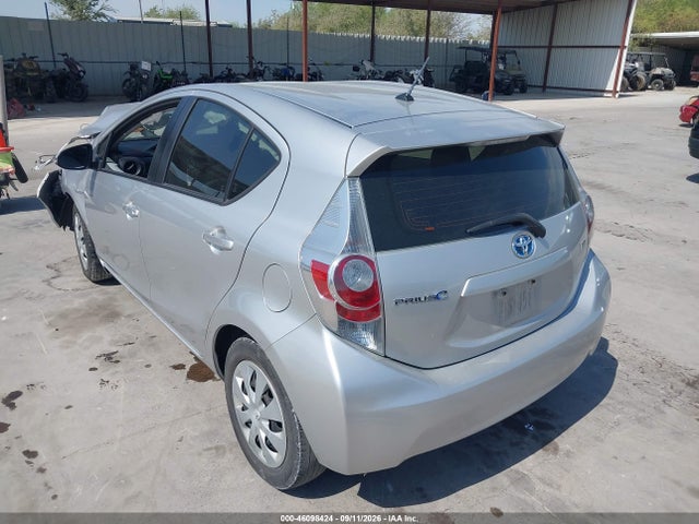 Продаж на аукціоні авто 2012 Toyota Prius C One, vin: JTDKDTB33C1015614, номер лоту: 46098424