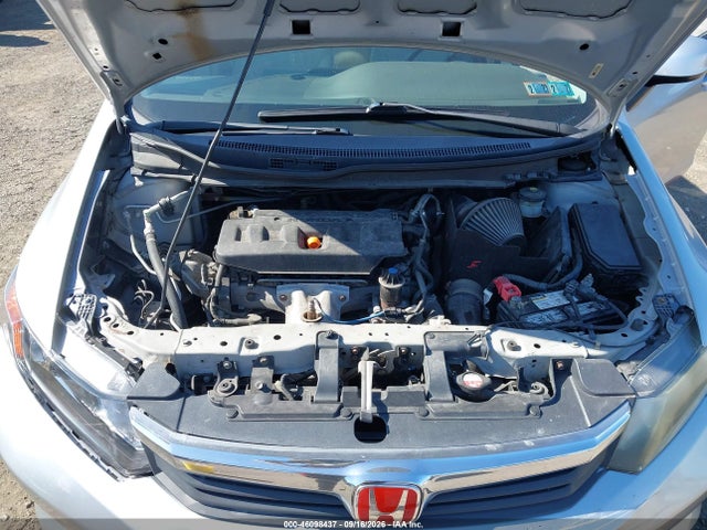 2012 Honda Civic Lx მანქანა იყიდება აუქციონზე, vin: 2HGFB2F52CH314933, აუქციონის ნომერი: 46098437