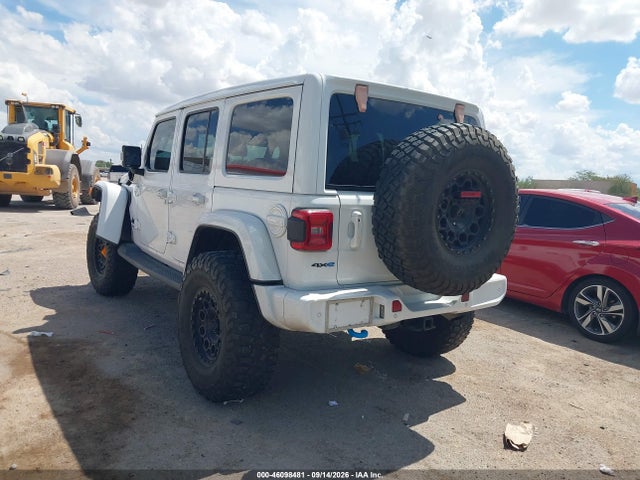 Aukcja sprzedaży 2022 Jeep Wrangler 4xe Unlimited High Altitude 4x4, vin: 1C4JJXP62NW126076, numer aukcji: 46098481