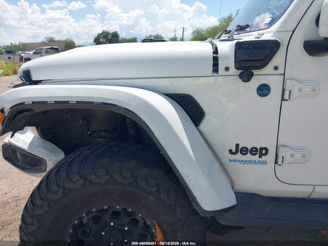 Aukcja sprzedaży 2022 Jeep Wrangler 4xe Unlimited High Altitude 4x4, vin: 1C4JJXP62NW126076, numer aukcji: 46098481