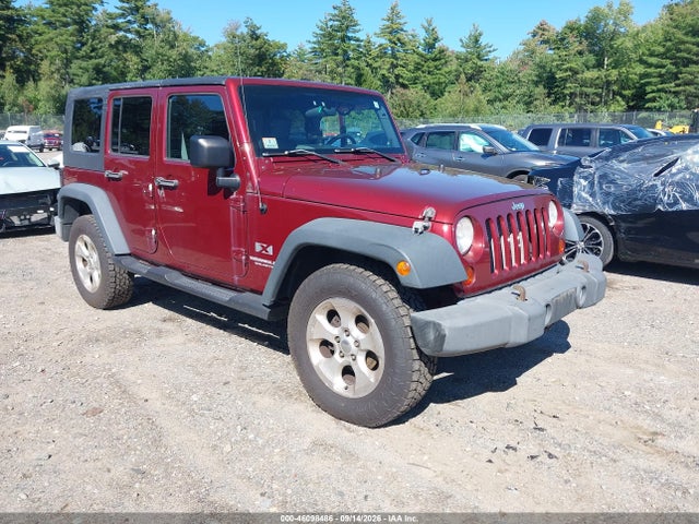2008 Jeep Wrangler Unlimited X მანქანა იყიდება აუქციონზე, vin: 1J4GA39128L624492, აუქციონის ნომერი: 46098486