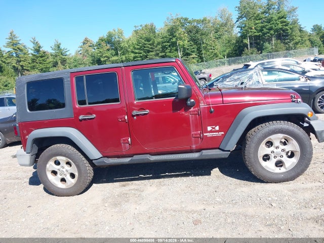 2008 Jeep Wrangler Unlimited X მანქანა იყიდება აუქციონზე, vin: 1J4GA39128L624492, აუქციონის ნომერი: 46098486