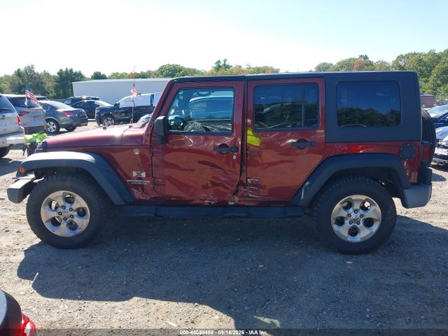 2008 Jeep Wrangler Unlimited X მანქანა იყიდება აუქციონზე, vin: 1J4GA39128L624492, აუქციონის ნომერი: 46098486