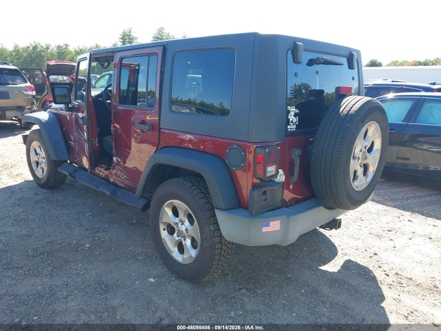 2008 Jeep Wrangler Unlimited X მანქანა იყიდება აუქციონზე, vin: 1J4GA39128L624492, აუქციონის ნომერი: 46098486