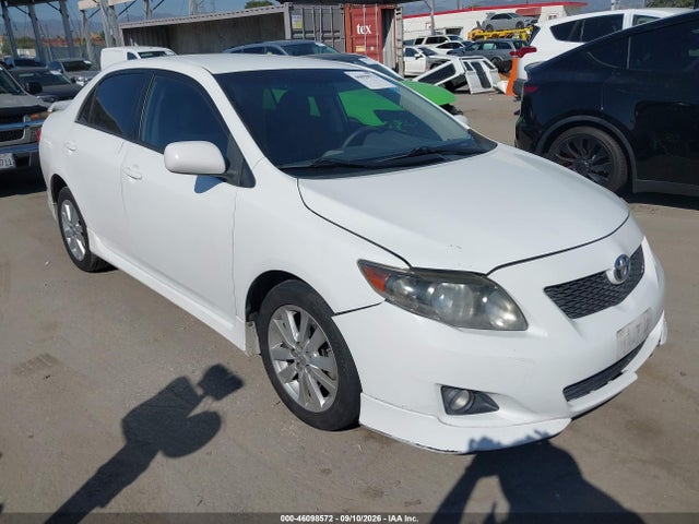 46098572 :رقم المزاد ، 2T1BU4EE1AC438333 vin ، 2010 Toyota Corolla S مزاد بيع