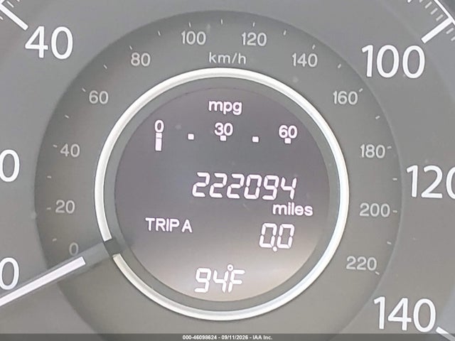 46098624 :رقم المزاد ، 3CZRM3H32DG703185 vin ، 2013 Honda Cr-v Lx مزاد بيع