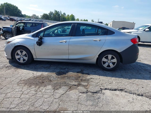 2016 Chevrolet Cruze Ls Manual მანქანა იყიდება აუქციონზე, vin: 1G1BB5SM6G7313581, აუქციონის ნომერი: 46098652