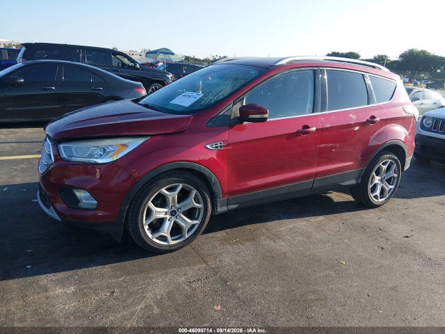 Продажа на аукционе авто 2017 Ford Escape Titanium, vin: 1FMCU9JDXHUE33137, номер лота: 46098714