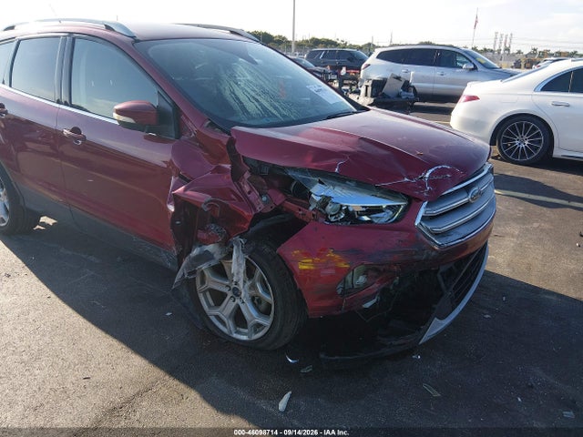 Продажа на аукционе авто 2017 Ford Escape Titanium, vin: 1FMCU9JDXHUE33137, номер лота: 46098714