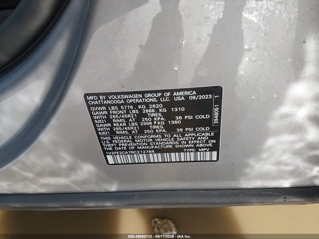 Продаж на аукціоні авто 2024 Volkswagen Atlas Cross Sport 2.0t Sel Premium R-line, vin: 1V2FE2CA7RC212786, номер лоту: 46098733