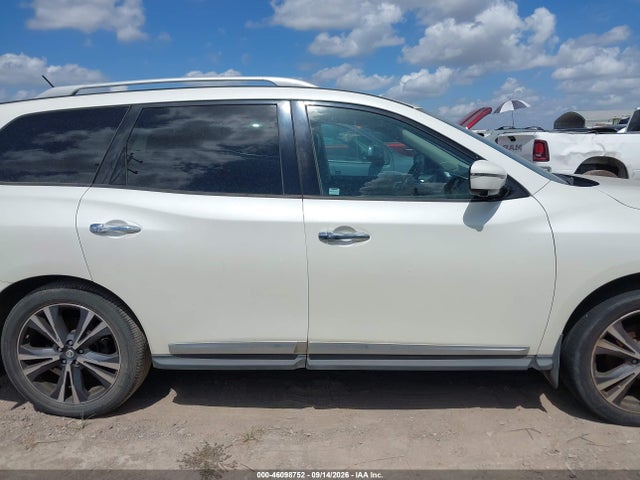 2017 Nissan Pathfinder Platinum მანქანა იყიდება აუქციონზე, vin: 5N1DR2MN1HC902459, აუქციონის ნომერი: 46098752