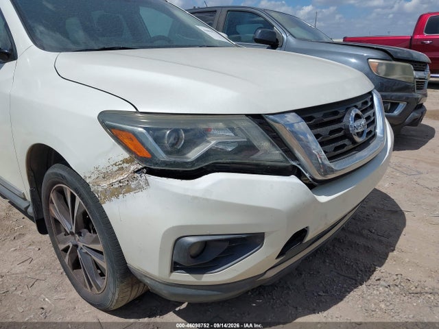 2017 Nissan Pathfinder Platinum მანქანა იყიდება აუქციონზე, vin: 5N1DR2MN1HC902459, აუქციონის ნომერი: 46098752