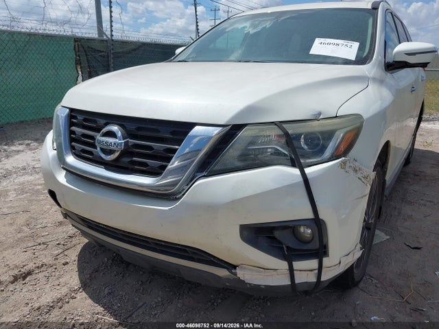 2017 Nissan Pathfinder Platinum მანქანა იყიდება აუქციონზე, vin: 5N1DR2MN1HC902459, აუქციონის ნომერი: 46098752