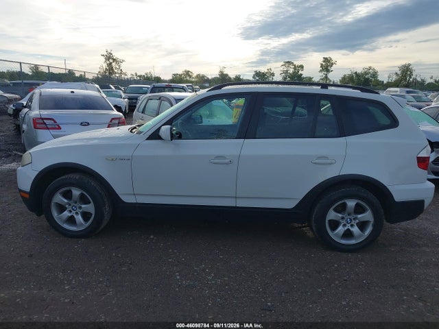 2007 Bmw X3 3.0si მანქანა იყიდება აუქციონზე, vin: WBXPC93477WF29550, აუქციონის ნომერი: 46098784