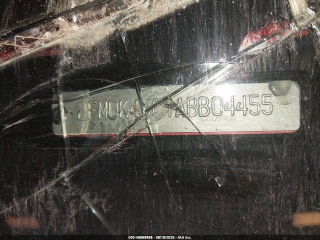 46098786 :رقم المزاد ، 2FMDK4JC1ABB04455 vin ، 2010 Ford Edge Sel مزاد بيع