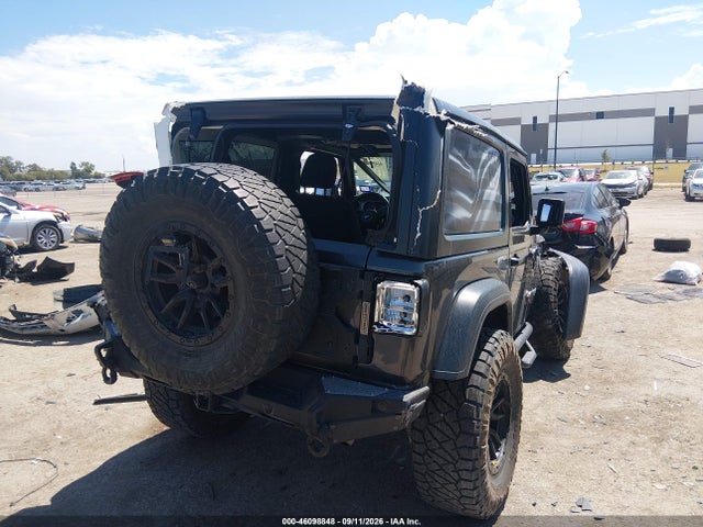 46098848 :رقم المزاد ، 1C4GJXAG5JW255743 vin ، 2018 Jeep Wrangler Sport S 4x4 مزاد بيع