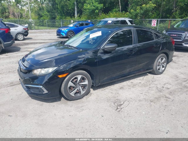 Продаж на аукціоні авто 2019 Honda Civic Lx, vin: 19XFC2F66KE042711, номер лоту: 46098874