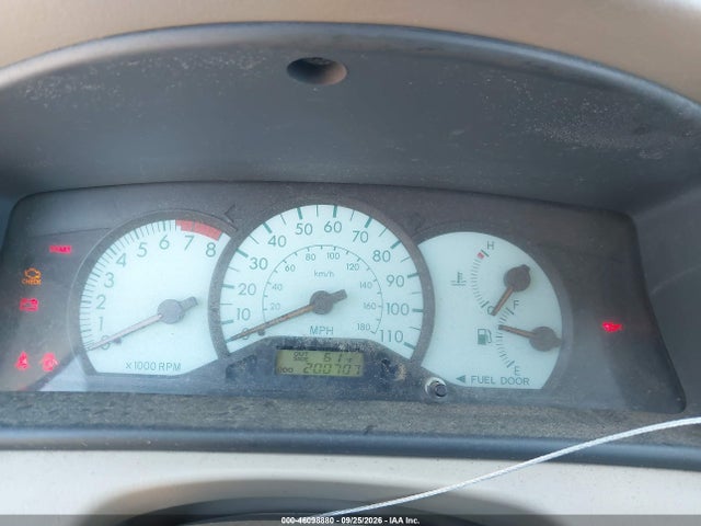 46098880 :رقم المزاد ، 1NXBR32E84Z242747 vin ، 2004 Toyota Corolla Le مزاد بيع