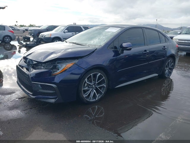 46098884 :رقم المزاد ، JTDS4MCEXNJ086219 vin ، 2022 Toyota Corolla Se مزاد بيع