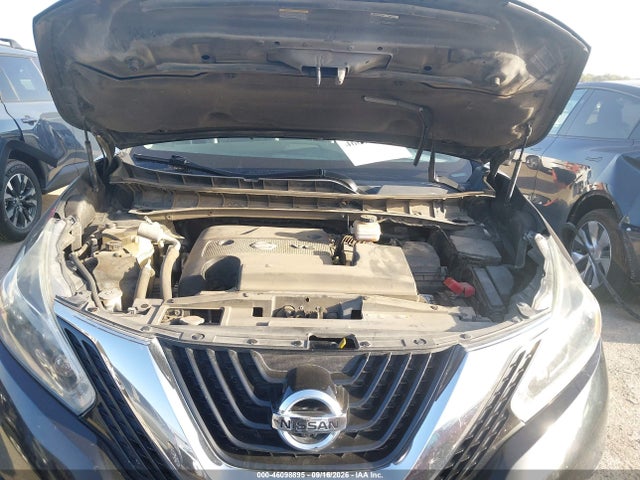 2018 Nissan Murano Sl მანქანა იყიდება აუქციონზე, vin: 5N1AZ2MG1JN161065, აუქციონის ნომერი: 46098895