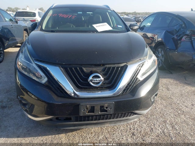 2018 Nissan Murano Sl მანქანა იყიდება აუქციონზე, vin: 5N1AZ2MG1JN161065, აუქციონის ნომერი: 46098895