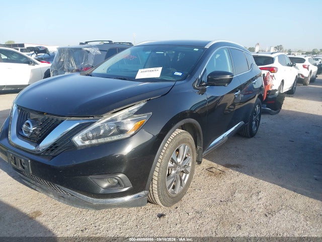 2018 Nissan Murano Sl მანქანა იყიდება აუქციონზე, vin: 5N1AZ2MG1JN161065, აუქციონის ნომერი: 46098895