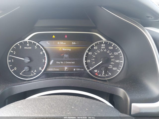 2018 Nissan Murano Sl მანქანა იყიდება აუქციონზე, vin: 5N1AZ2MG1JN161065, აუქციონის ნომერი: 46098895