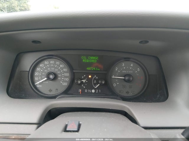 Aukcja sprzedaży 2010 Mercury Grand Marquis Ls (fleet Only), vin: 2MEBM7FV4AX602202, numer aukcji: 46098908